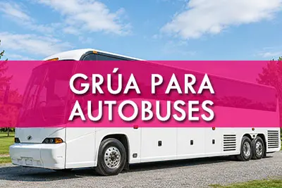 grua para autobus en malaga